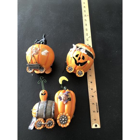 Oriental Trading Co Halloween Pumpkin Train With Box - Picture 8 of 8